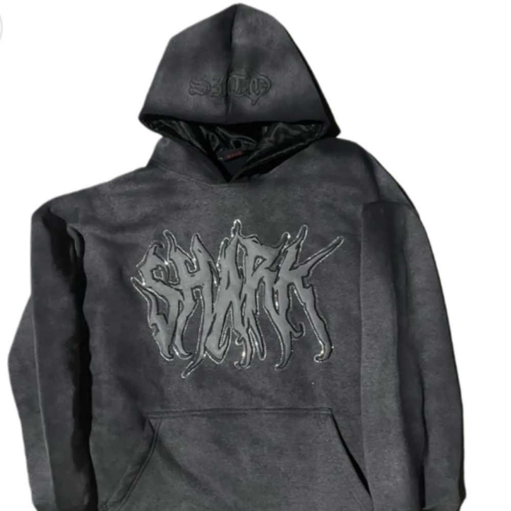 Sito Shark Dark Gray Hoodie